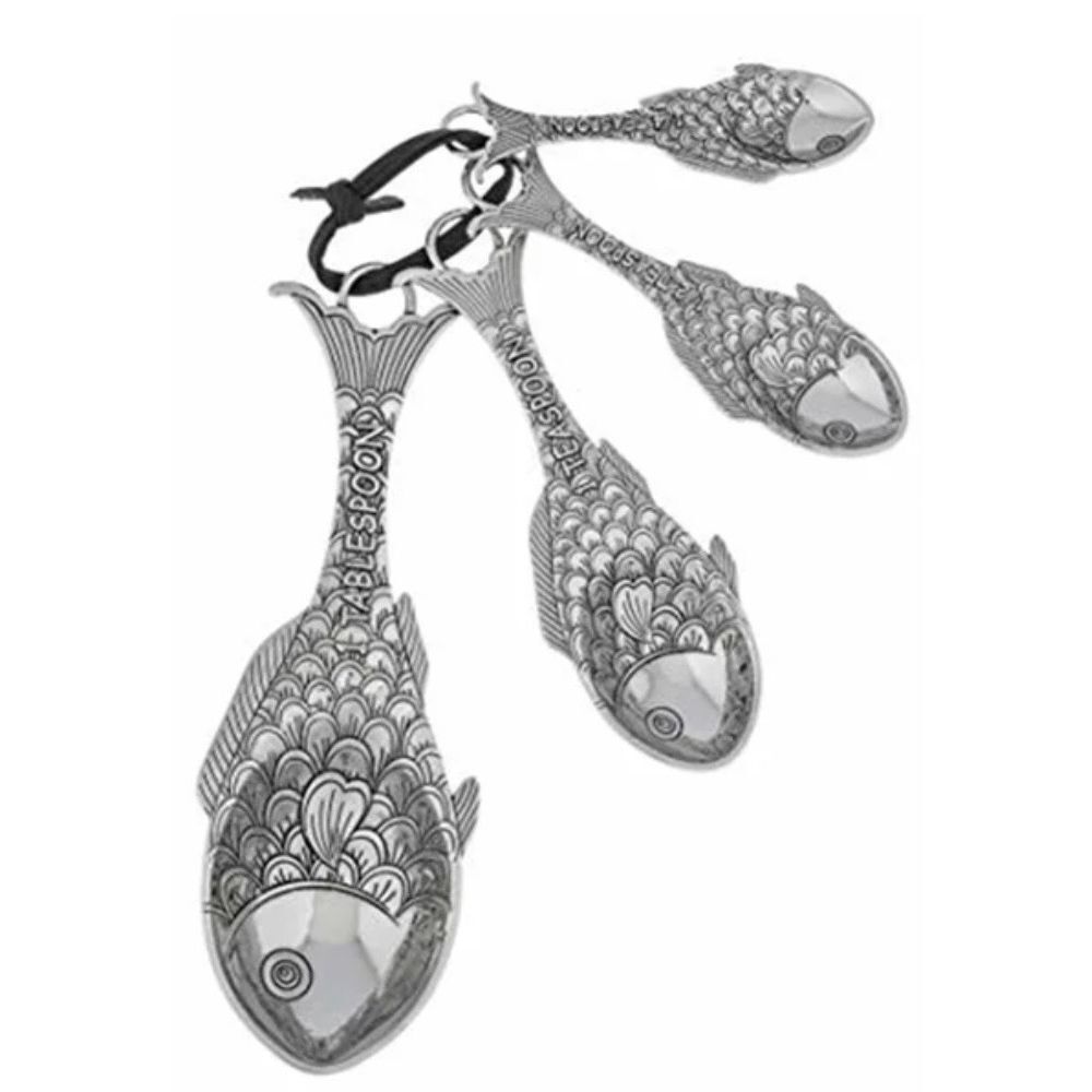 Ganz Silver Fish Measuring Spoons